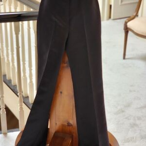 Stylish Black Satin Pants